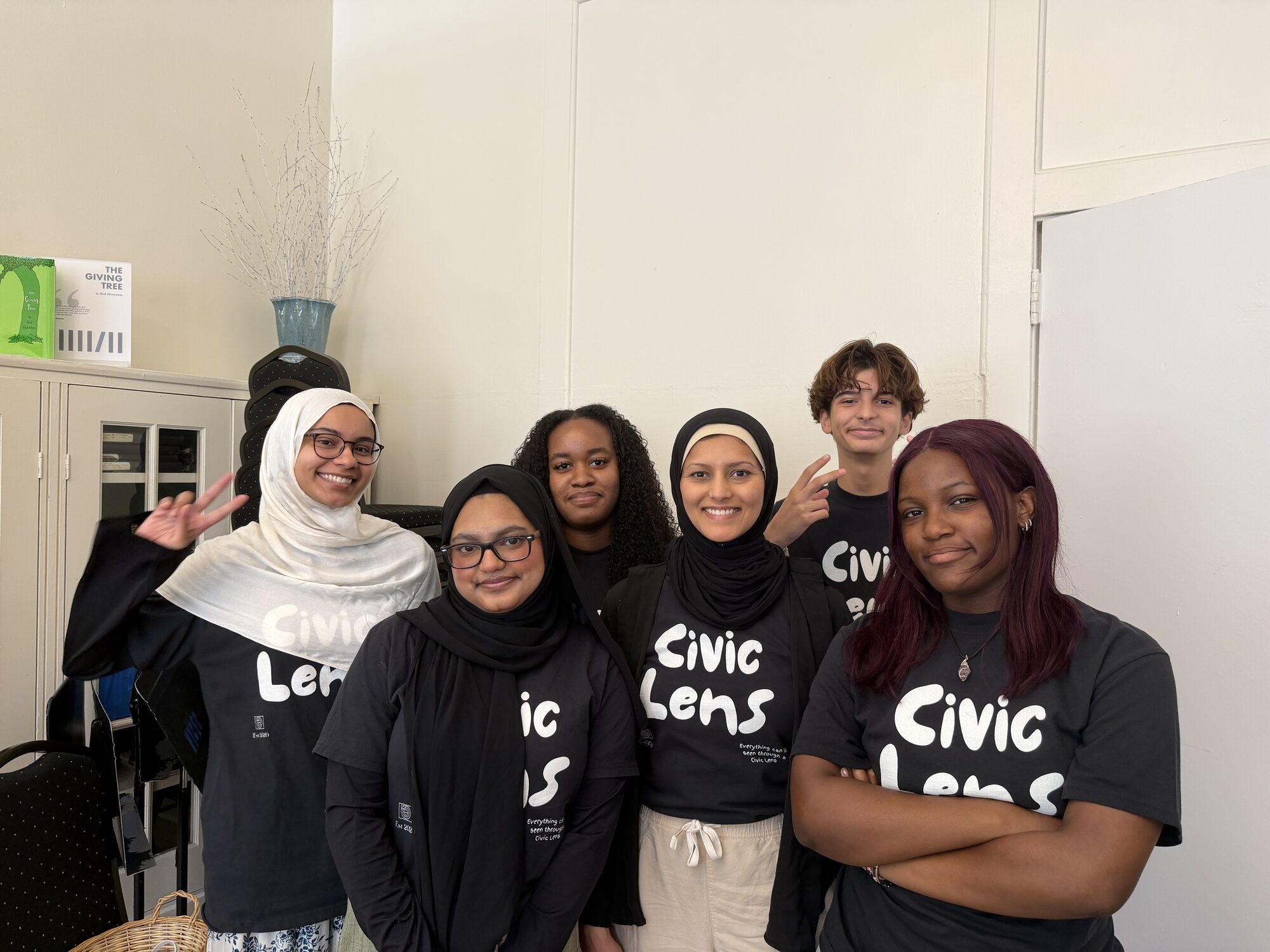 A small group of Civic Lens Week participants