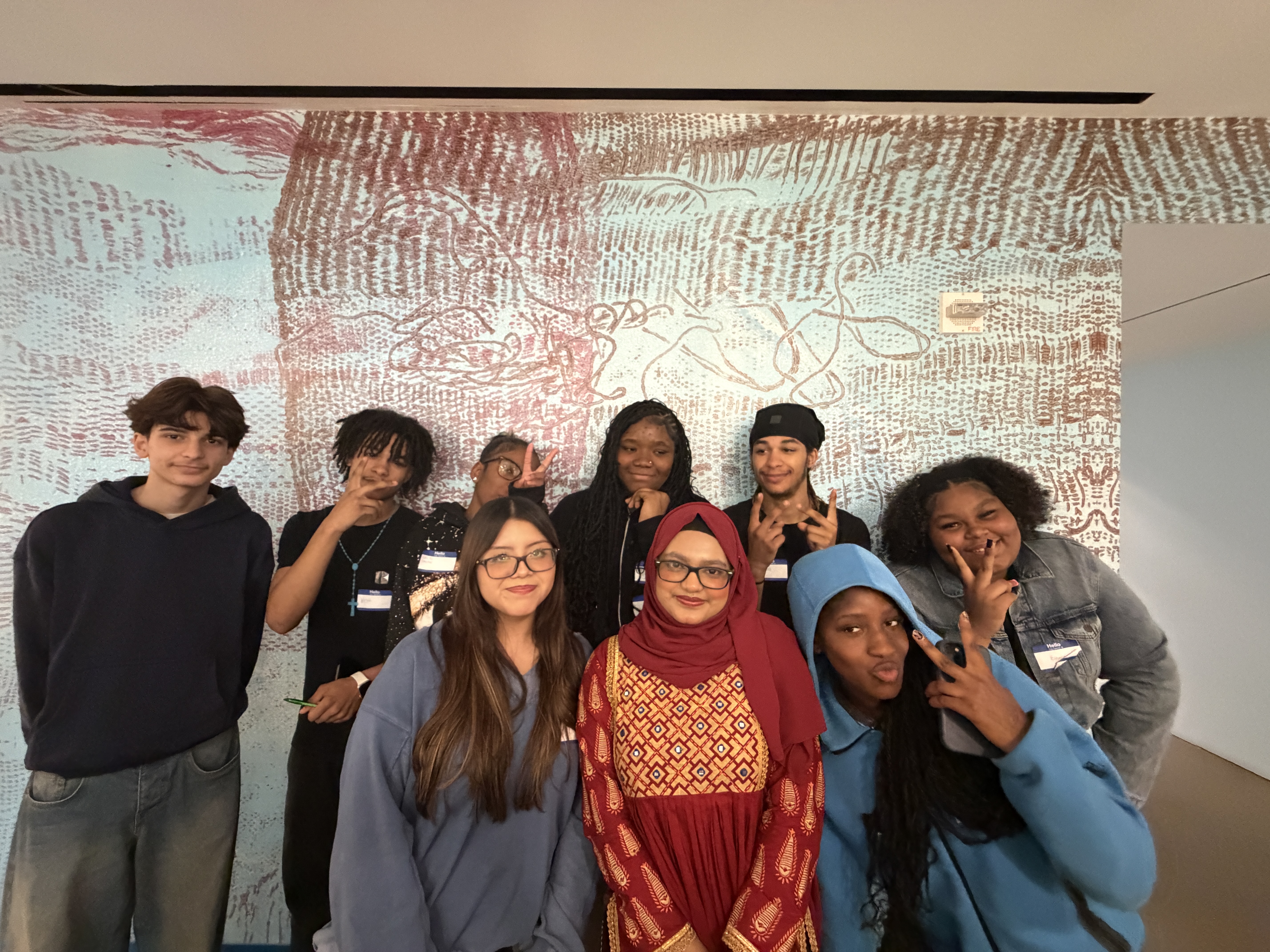 Young people at Civic Lens Week